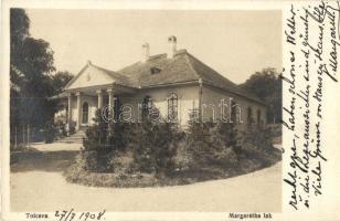 1908 Tolcsva, Margarétha lak, photo