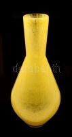 Kraklé váza, több rétegű, hibátlan, jelzés nélkül, m:26 cm