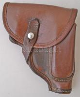 Bőr pisztolytáska / Leather pistol holder 13 cm