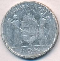 1930. 5P Ag "Horthy jobbra" T:3 szennyeződés
Adamo P8