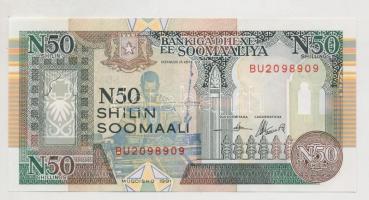 Szomália / Mogadishu Északi Hadsereg 1991. 50NSh T:I Somalia / Mogadishu North Forces 1991. 50 N Shilling C:UNC Krause R2