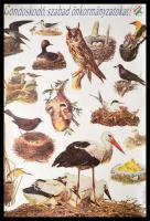 1990 4 db SZDSZ választási plakát, jelzett, ofszet, fölcsavarva, 56×39 cm