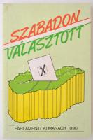 1990 Szabad választott. Parlamenti Almanach, 1990. Budapest, 1990, Idegenforgalmi Propaganda és Kiadó Vállalat. Kiadói papírkötés.