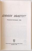 1990 Szabad választott. Parlamenti Almanach, 1990. Budapest, 1990, Idegenforgalmi Propaganda és Kiad...