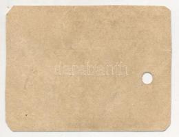 Strasbourg / Hadifogolytábor ~1918. 1M lyukasztva T:III
Strasbourg / POW camp ~1918. 1 Mark perfora...