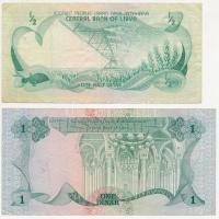 Líbia 1981. 1/2D + 1D T:III
Lybia 1981. 1/2 Dinar + 1 Dinar C:F