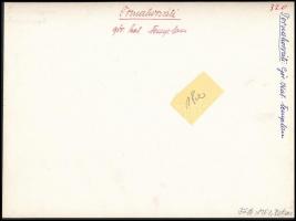 cca 1940 Tornahorváti, görög kat. templom, MTI fotó Petrás, hátoldalán feliratozva, 17×24 cm