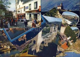 21db francia városképes lap