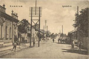 Komárom, Komárno; Igmándi út, kiadja Szathmáry B. / street