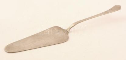 Alpakka tortalapát, jelzett (Gowe), h:27 cm