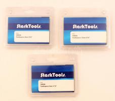 3 db StarkTools 1000 db-os tűzőkapocs készlet, 8 ill. 14 mm