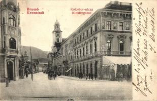 Brassó, Kronstadt, Brasov; Kolostor utca / closter street (EK)