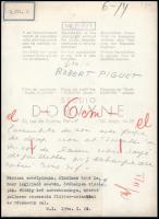 1940 Robert Piguet estélyi ruha, alkalmas arra is, hogy légiriadó esetén, óvóhelyen is viseljék. Női...