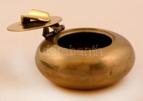 Réz hamutartó nyitható tetővel, d:6 cm
