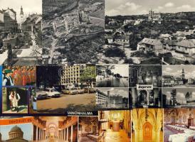 24db magyar postatiszta városképes lap