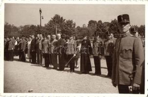 1943 Budapest XVIII. Pestszentlőrinc, Katonai felvonulás, Kiss photo