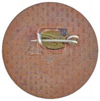 Németország DN "Florena" kozmetikai cég fém jelvénye (30mm) T:2
Germany ND "Florena&...