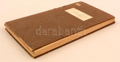 Nagy Lajos: Pincenapló. Bp., 1945, Hungária. Sérült gerincű kartonált papírkötésben, egyébként jó ál...