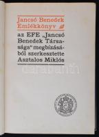 Asztalos Miklós (szerk.): Jancsó Benedek emlékkönyv. Budapest, 1931, Királyi Magyar Egyetemi Nyomda,...