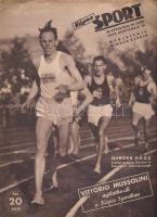 1942 a Képes Sport 4. évf. 39. lapszáma, számos érdekes írással