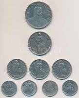 Svájc 1968-1997. 1/2Fr (4x) + 1Fr (3x) + 2Fr + 5Fr T:2,2-
Switzerland 1968-1997. 1/2 Franc (4x) + 1...