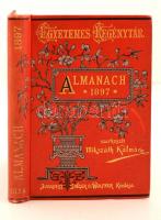 Egyetemes Regénytár. Almanach az 1897. évre. Szerkeszti Mikszáth Kálmán. Budapest, 1897, Singer és Wolfner. Kiadói aranyozott, festett, illusztrált egészvászon (Gottermayer-féle) kötés, márványozott lapélekkel. Jó állapotban.