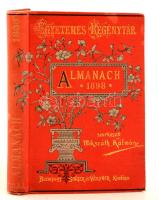 Egyetemes Regénytár. Almanach az 1898. évre. Szerkeszti Mikszáth Kálmán. Budapest, 1898, Singer és Wolfner. Kiadói aranyozott, festett, illusztrált egészvászon (Gottermayer-féle) kötés, márványozott lapélekkel, kopott, foltos, a címoldal picit szakadt, de ezeket leszámítva jó állapotban.