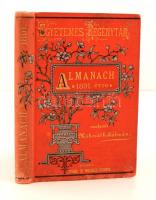 Egyetemes Regénytár. Almanach az 1891. évre. Szerkeszti Mikszáth Kálmán. Budapest, 1891, Singer és Wolfner Könyvkereskedése. Kiadói aranyozott, festett, illusztrált egészvászon kötés, márványozott lapélekkel, foltos.