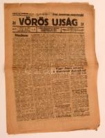 1919 a Vörös Újság 2. évf. 142. lapszáma, számos érdekes írással