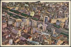 Puskás Öcsi üdvözlése és aláírása Faragó Lajosnak (1932- ) Buenos Airesből küldött levelezőlapon