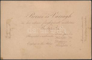 cca 1877 A Bem Józsefnek adományozott magyar katonai érdemrend nagykeresztje, keményhátú fotó Borsos...