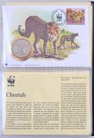 1986. 9db klf "WWF - Természetvédelmi Világalap" érmés bélyeges boríték, FDC, gyűjtői albu...