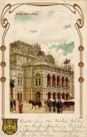 Wien Opef C Präge Litho