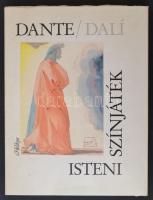 Dante Alighieri: Isteni színjáték. Fordította Babits Mihály. Salvador Dalí illusztrációival. Budapest, 1987, Helikon Kiadó, 317 p. Kiadói bársonykötés, kiadói papírvédőborítóban, kiadói papírtokban. Szép állapotban.