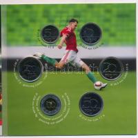 2016. 5-200Ft (6xklf) + "MLSZ (Magyar Labdarúgó Szövetség)" Cu-Ni-Zn emlékérem, forgalmi s...