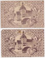 Németország / Weimari Köztársaság / Bamberg 1918. 5M (4x) T:III
Germany / Weimar Republic / Bamberg...