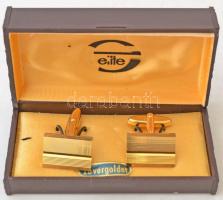 Mandzsettagomb párban eredeti dobozában, jó állapotban