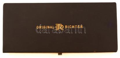 Richter körzőkészlet eredeti dobozában, hiányos