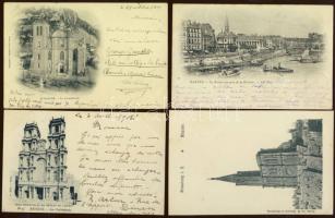 Franciaország 1900-1902 25db városképes