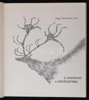 Nagy Domokos Imre: A vadászat a festészetben. Bp., 1972, Corvina Könyvkiadó. Kiadói egészvászon köté...