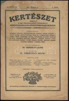 1929 A Kertészet című újság III. évfolyamának 4-5. száma