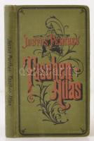 Justus Perthes' Taschen-Atlas. Szerk.: Habenicht, Hermann. Gotha, 1911, Justus Perthes. 24 db rézmetszetes térkép nyomatával. Gazdagon díszített vászonkötésben, jó állapotban.