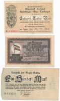 Németország / Weimari Köztársaság 1918-1923. 6db klf szükségpénz, közte Bamberg, Nürnberg, Stuttgart...