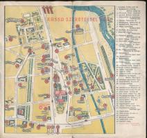 cca 1940 Kassa thj, sz. kir. város és természeti szépségeinek idegenforgalmi térképe. Összeállította...