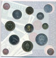 1997. 50f-200Ft 10klf db, benne 200Ft Ag "Deák", szettben T:BU