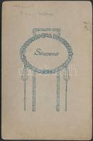 cca 1900 Tusnád, Bástya, keményhátú fotó, 12x8 cm