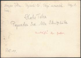cca 1910-1915 Magas-Tátra, Poprádi-tó, Erdélyi Mór felvétele, hátoldalon feliratozva, 11x16 cm
