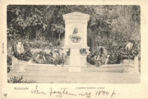 Kolozsvár, Cluj; Erzsébet királyné szobor / statue