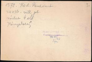 Kónya Zoltán (1891-?): Labdázz a játszótéren, plakátterv. Vegyes technika, papír, jelzett, 12x18 cm