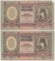 1943. 1000P (3x) T:III,III- fo